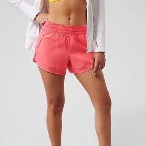 Athleta Mesh Racer Run Short 4”